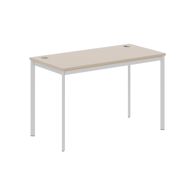 Стол письменный СП-2.1S Мокачино/Алюминий 1200х600х755 IMAGO-S