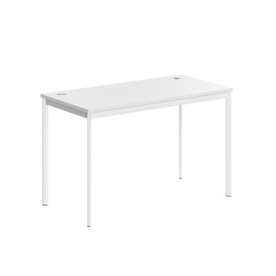 Стол письменный СП-2.1S Белый/Белый 1200х600х755. IMAGO-S