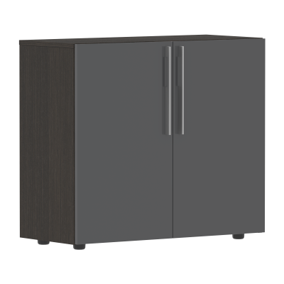 Шкаф СП-064-25-18 Серый глянец/Дуб Мореный 900х450х800 KANON