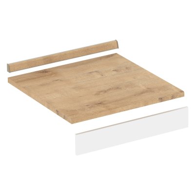 Комплект столешницы STM 660 Дуб Бунратти/Дуб Бунратти 602х600х25 AlvaLine