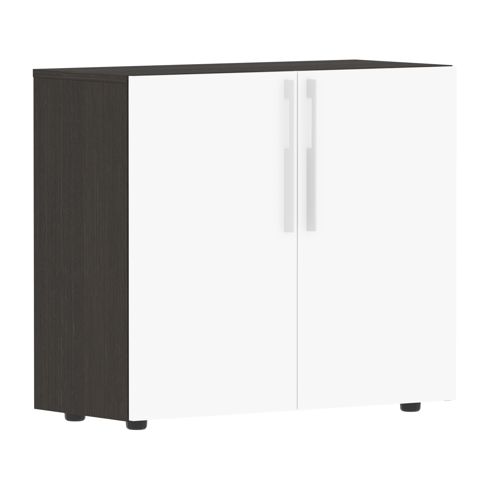 Шкаф СП-064-25-18 Белый глянец/Дуб Мореный 900х400х800 KANON