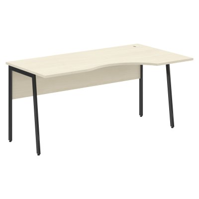 Стол прямой СА-1P(R) Клен*/Антрацит 1600х900х755 IMAGO PLUS