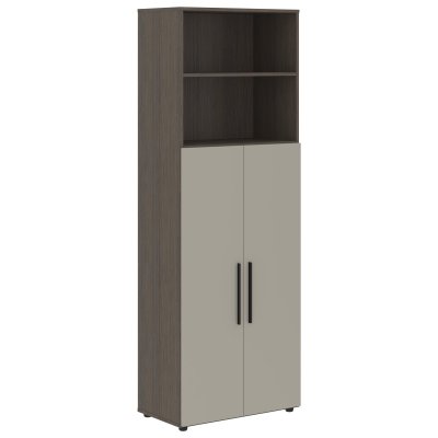 Шкаф высокий широкий VHCS 80.6 Аметист/Дуб Сильвер 800х430х2253 VELION