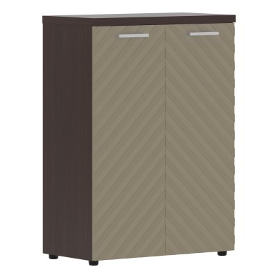 Шкаф с глухими средними дверьми и топом TLMC 85.1 Капучино/Венге Магия Z 856х450х1203 TORR LUX