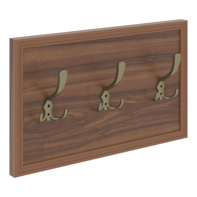 Вешалка панель MHP 5030 Орех Даллас 500х27х300 MUAR