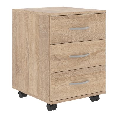 Тумба мобильная SC-3M.1 Дуб Сонома светлый 412х450х566 SIMPLE