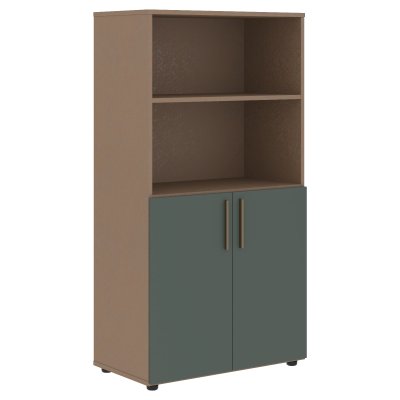 Шкаф средний широкий VMCS 80.5 Нефрит/Кобра 800х430х1517 VELION