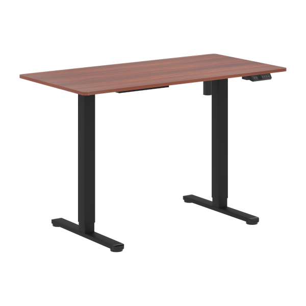 Стол письменный AT-002.1 Дуб Темный/Черный 1200х600х720-1180 XTEN-UP Стол письменный AT-002.1 Дуб Темный/Черный 1200х600х720-1180 XTEN-UP