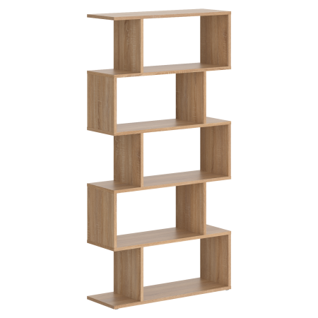 Стеллаж SH 7346 Дуб Сонома светлый 730х250х1416 COMP