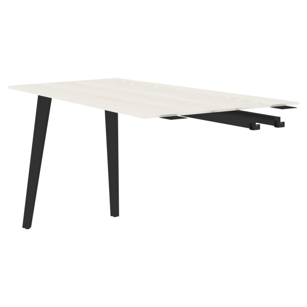 Брифинг-приставка JB 1497 Ясень белый/Антрацит 1400х900/700х750 JAY