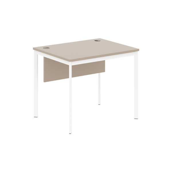 Стол письменный СП-1SD Мокачино/Белый 900х720х755 Imago S