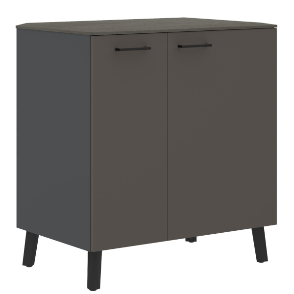 Тумба фриго-бар JGR 8655 Орех Мокко/Мокко/Антрацит 860х550х940 JAY