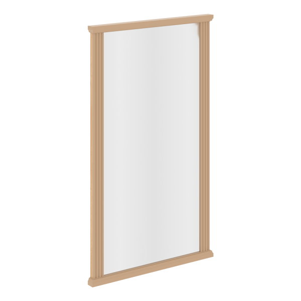 Зеркало настенное MM 0624 Дуб Бофорд 624х37х1060 MUAR