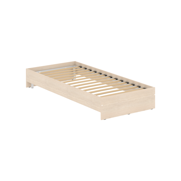 Кровать без изголовья MBW 209 Бук Тиара 944х2044х300 MUAR
