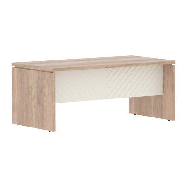 Стол руководителя TLST 189 Дуб Каньон Z/Латте 1800х900х750 TORR LUX