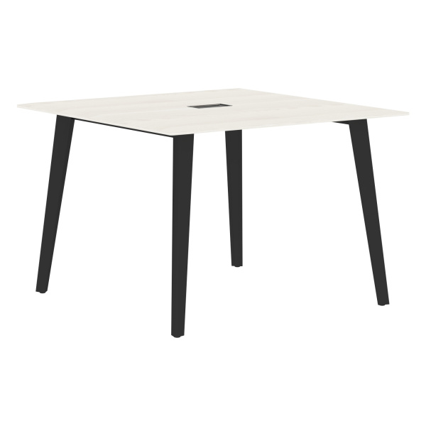 Конференц стол JCT 1111 Ясень белый/Антрацит 1100х1100х750 JAY