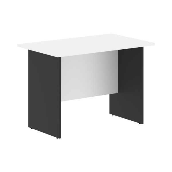 Стол письменный CD 1066 Белый/Черный 1060х660х750 COMP