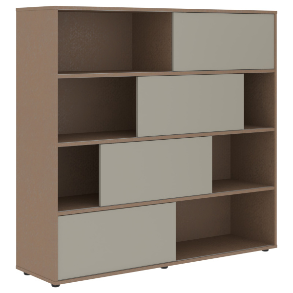 Шкаф с дверьми купе VMCS 1615 Аметист/Кобра 1600х450х1517 VELION