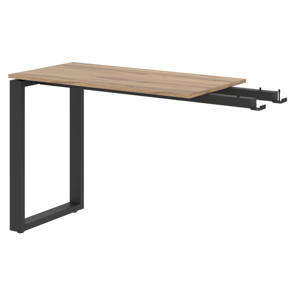 Приставка EP 1050 Дуб Денвер светлый/Антрацит 1000х500х750 ENIO