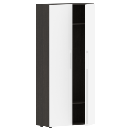 Гардероб СП-064-25-13 Белый глянец/Дуб Мореный 900х450х2010 KANON