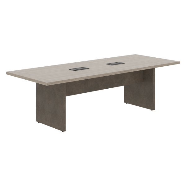 Стол для заседаний СФ-531102 Дрифтвуд /Бетон чикаго темно-серый 2600х1020х760 WOOD&STONE