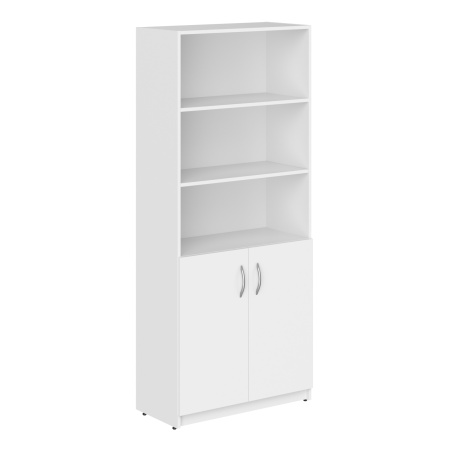 Шкаф с комплектом глухих малых дверей SR-5W.5 Белый 770х375х1815 SIMPLE