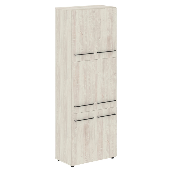 Шкаф с 3-мя комплектами глухих малых дверей LHC 80.8 Сосна Эдмонт 800х430х2253 LOFTIS