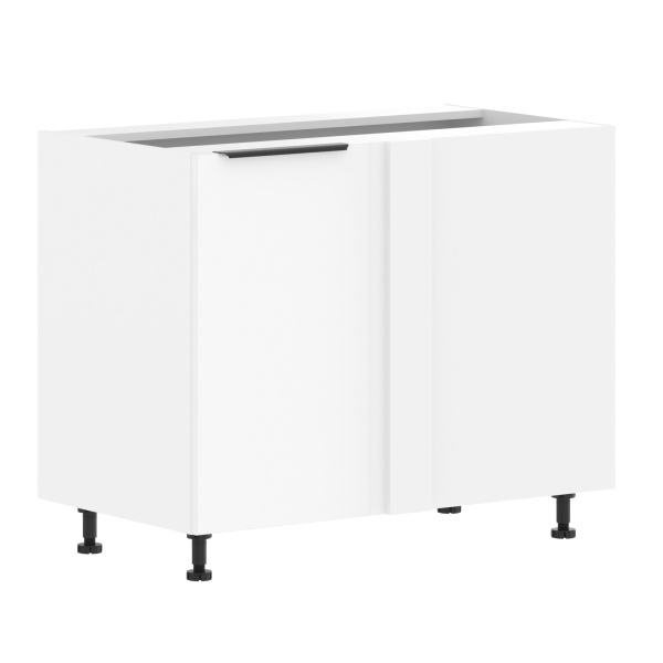 Шкаф напольный угловой с полкой MOCC 1082.1P Белый/Белый 1000х560х820 IBIZA Шкаф напольный угловой с полкой MOCC 1082.1P Белый/Белый 1000х560х820 IBIZA