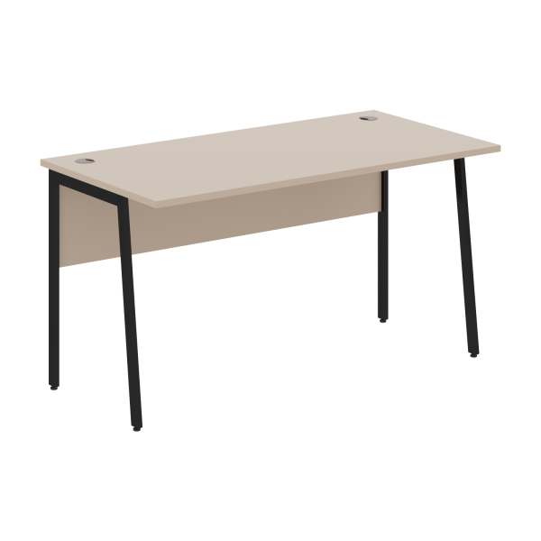 Стол прямой СП-3P Мокачино/Черный 1400х720х755 IMAGO PLUS