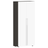 Шкаф высокий глухой СП-064-25-14 Белый глянец/Дуб Мореный 900х450х2010 KANON