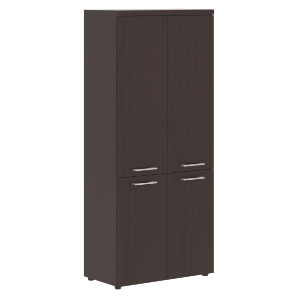 Шкаф с глухими средними и малыми дверьми THC 85.3 венге-магия Z 856х450х1968 TORR-Z