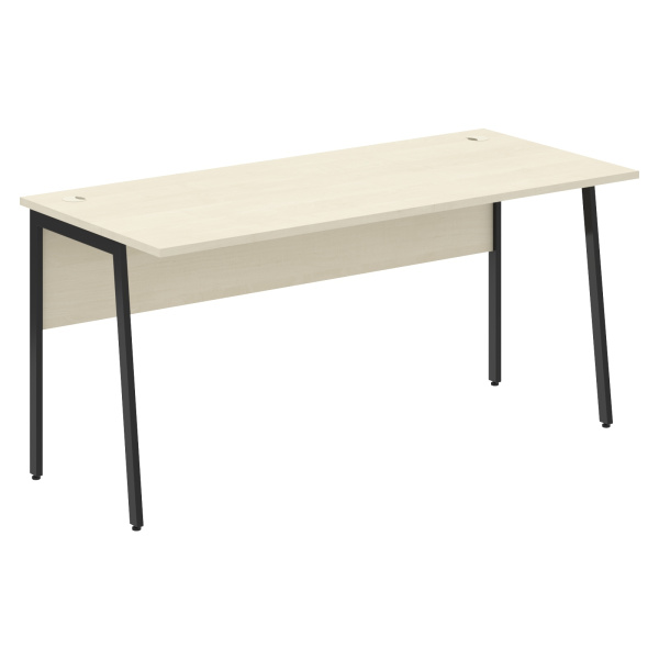Стол прямой СП-4P Клен*/Антрацит 1600х720х755 IMAGO PLUS
