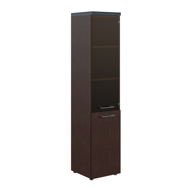 Шкаф колонка комбинированая с топом THC 42.2(R) Венге Магия 432х450х1968 TORR