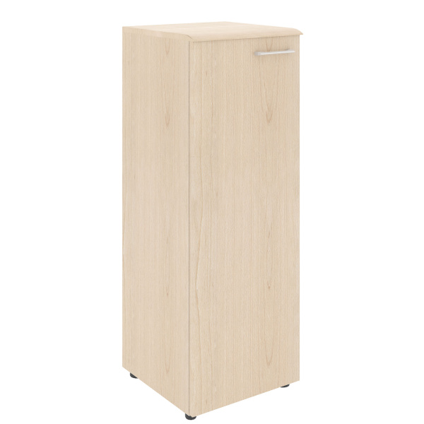 Шкаф колонка с глухой средней дверью и топом WMC 42.1 Бук Тиара 432х432х1184 WAVE