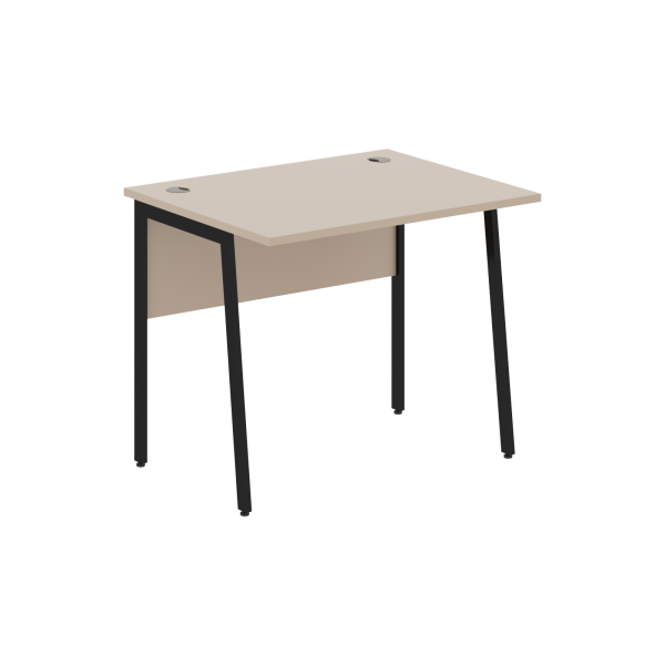 Стол прямой СП-1P Мокачино/Черный 900х720х755 IMAGO PLUS