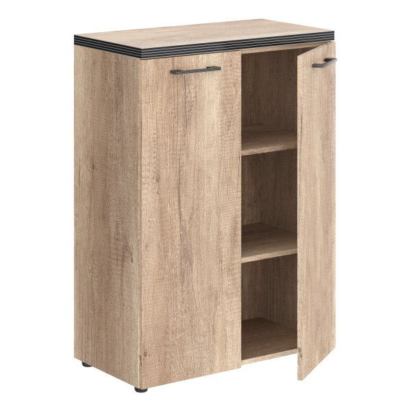 Шкаф с глухими средними дверьми и топом TMC 85.1 Дуб Каньон 856х450х1203 TORR