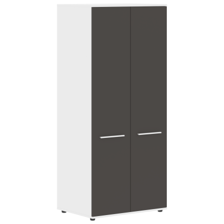 Шкаф для одежды ECWS 85 Мокко/Белый/Белый 852х600х1967 EDIS