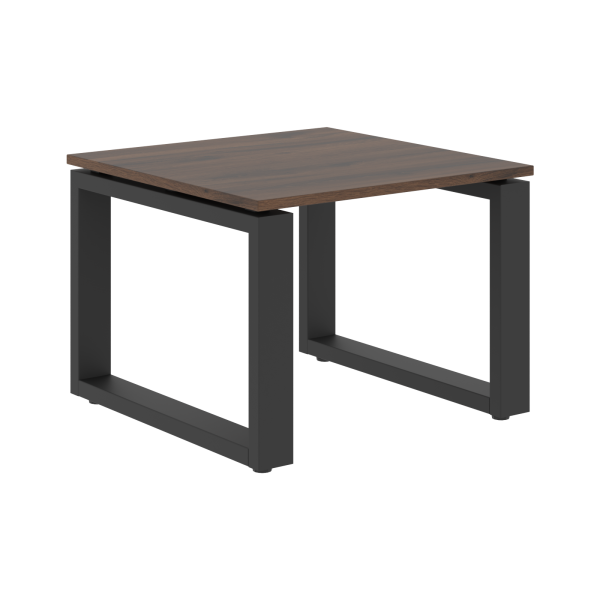 Стол журнальный ECT 6060 Дуб Денвер темный/Антрацит 600х600х450 ENIO