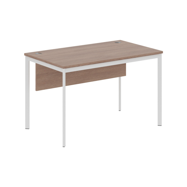 Стол письменный СП-2SD Ясень Шимо/Белый 1200х720х755. IMAGO-S