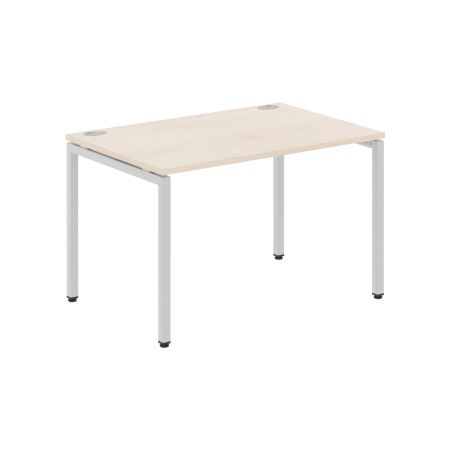 Стол прямой XSST 128 Бук Тиара/Алюминий 1200х800х750 XTEN-S