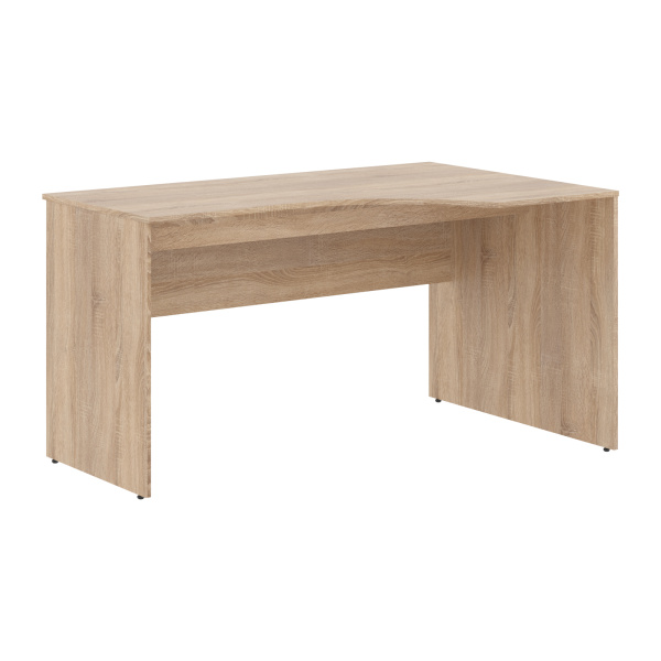 Каркас стола эргономичного SET140-1(R) Дуб Сонома Светлый 1400х900х760 SIMPLE