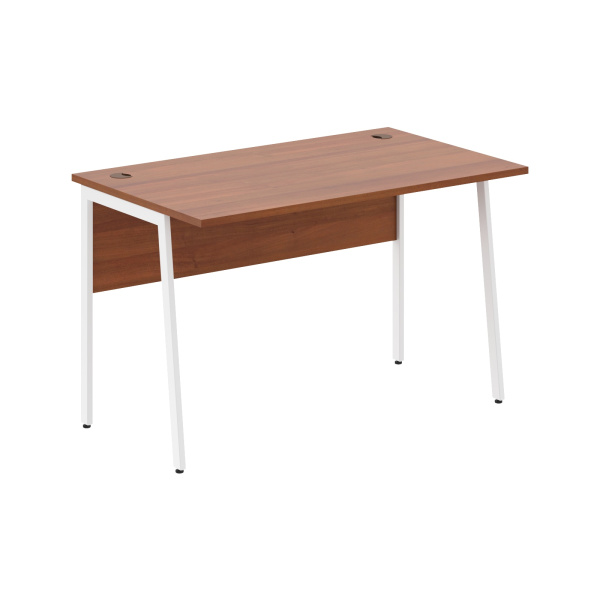 Стол прямой СП-2P Орех Французский/Белый 1200х720х755 IMAGO PLUS