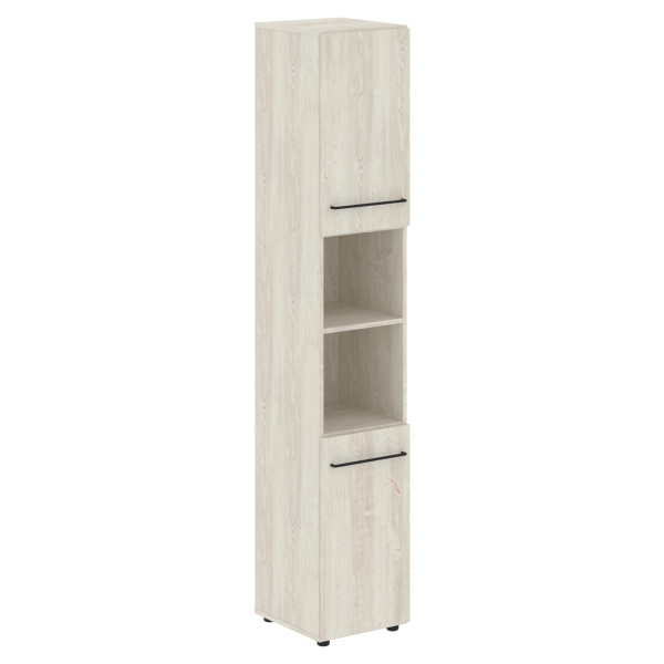 Шкаф колонка с 2-мя глухими малыми дверьми LHC 40.4 Сосна Эдмонт 400х430х2253 LOFTIS