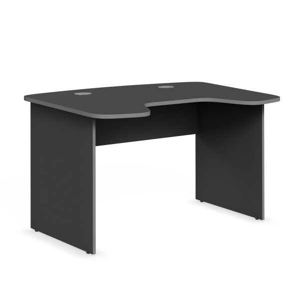 Стол компьютерный игровой STG 1385.1 Антрацит/Металлик с прямыми опорами SKILLL