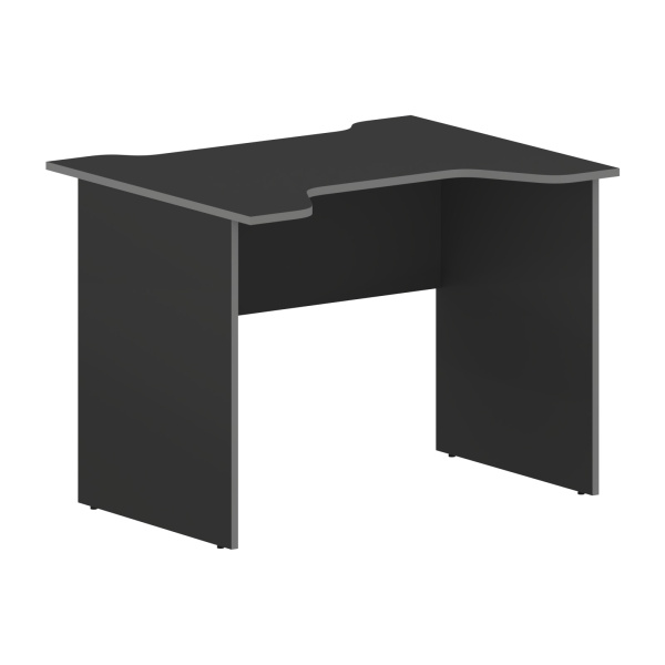 Стол компьютерный SKL 100CA Антрацит/Серый 1000х800х755 SKILLL