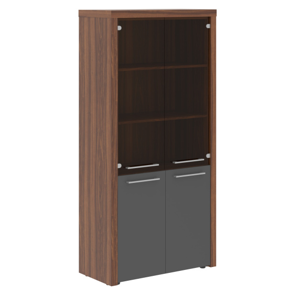 Шкаф комбинированный с обвязкой ZHC 85.2 Антрацит/Орех Даллас 964х452х1984 ZENN