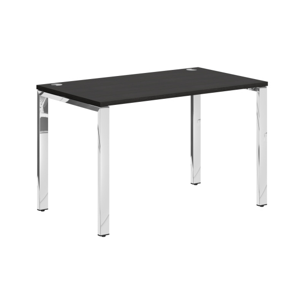 Стол прямой XGST 127.1 Дуб Юкон Модерн/Нержавейка полированная 1200х700х750 XTEN GLOSS