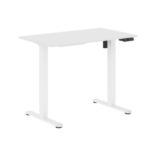 Стол письменный AT-001.1 Белый/Белый 1000х600х720-1180 XTEN-UP Стол письменный AT-001.1 Белый/Белый 1000х600х720-1180 XTEN-UP