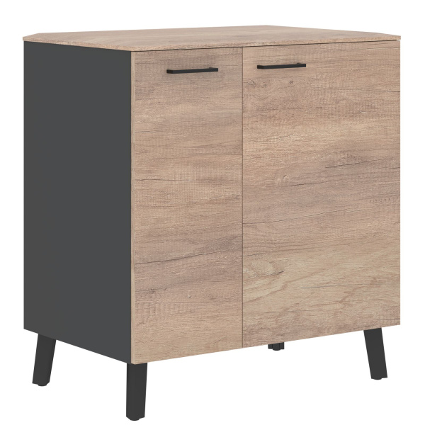 Тумба фриго-бар JGR 8655 Дуб Каньон/Антрацит 860х550х940 JAY