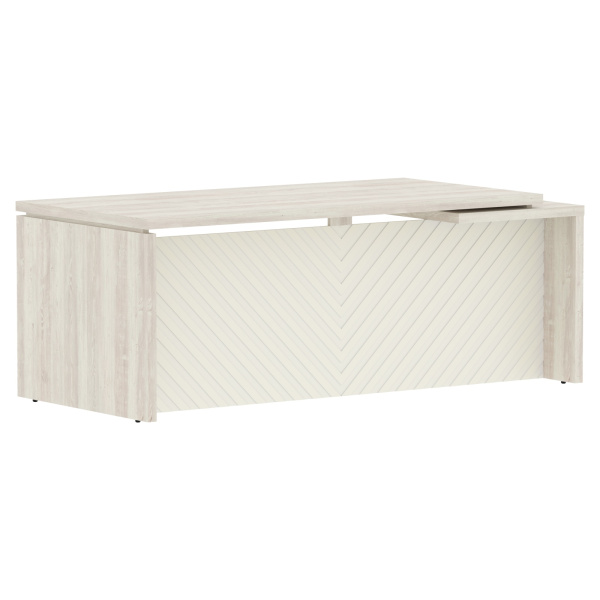 Стол руководителя TLCT 209(L) Сосна Эдмонт Z/Латте 2000х900х750 TORR LUX